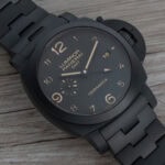 パネライ ルミノール1950 ３デイズ GMT トゥットネロ PAM00438コピーCal.P.9001 VS工場