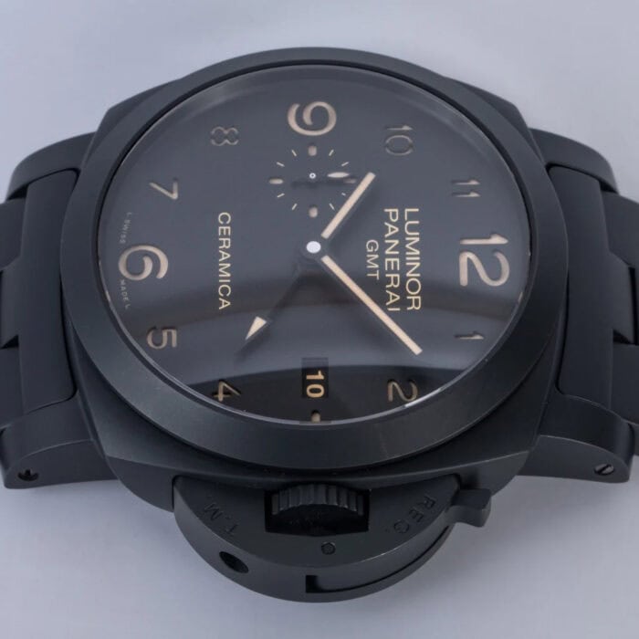 パネライ ルミノール1950 ３デイズ GMT トゥットネロ PAM00438コピーCal.P.9001 VS工場 - 画像 (4)