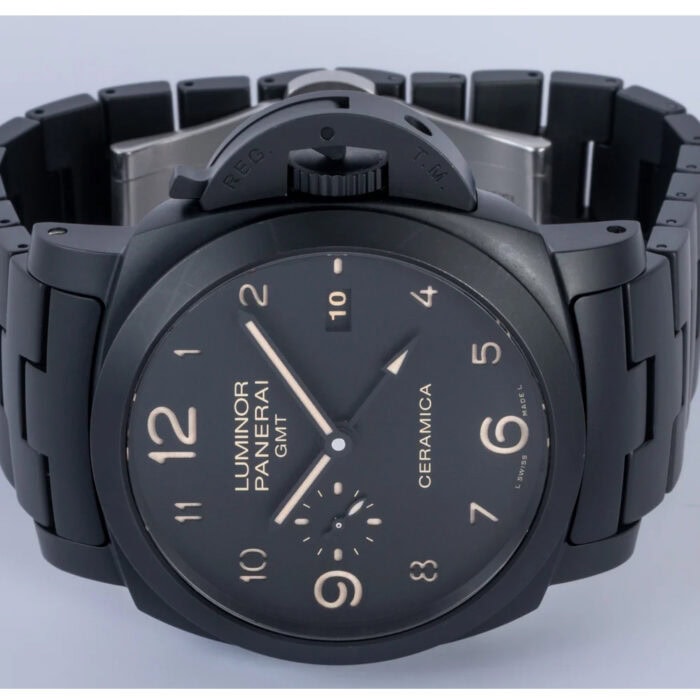 パネライ ルミノール1950 ３デイズ GMT トゥットネロ PAM00438コピーCal.P.9001 VS工場 - 画像 (3)