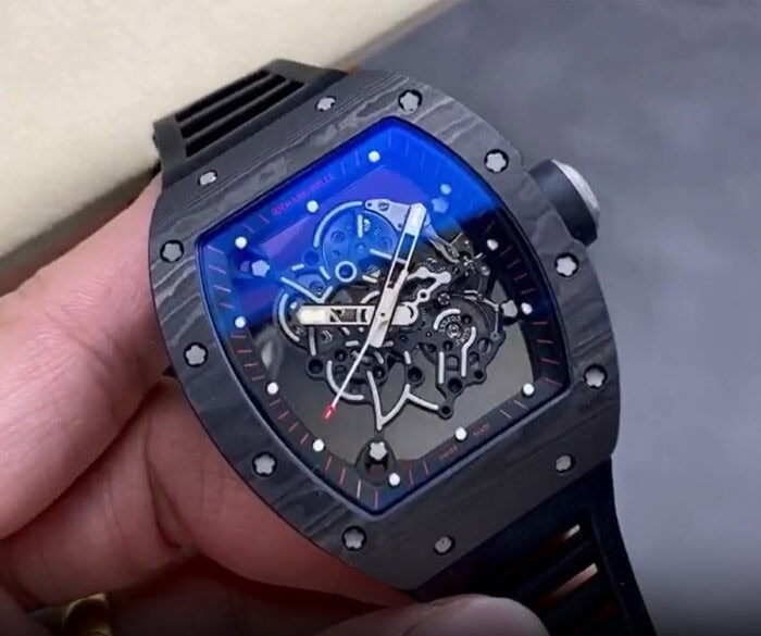 リシャールミルスーパーコピーRM 055ダーク レジェンドクローンCal.RMUL2 手巻き - 画像 (1)