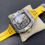 リシャールミル偽物時計RM 11-03チタンクローンCal.RMAC3ムーブメント - 画像 (5)