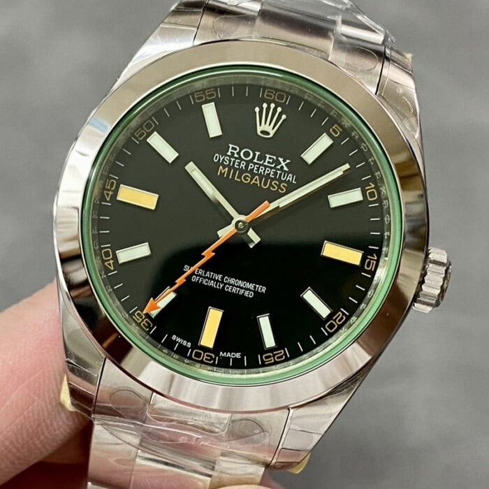 ロレックス ミルガウス 116400GV 偽物時計 Swiss ETA社 2836-2 ムーブメント - 画像 (4)