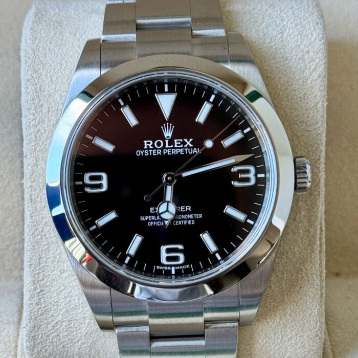 ロレックス エクスプローラー I 214270コピー時計 Swiss ETA2836-2ムーブメントNOOB工場 - 画像 (2)