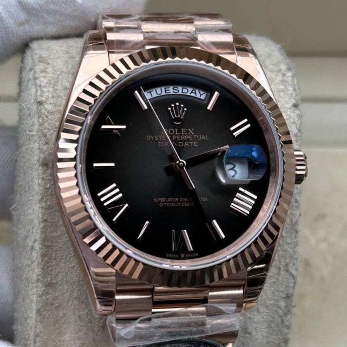ロレックスコピーデイデイト40mm 228235 クローンCal.3255ムーブメント - 画像 (4)