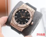 ウブロ 時計コピークラシックフュージョン ダイヤモンド43mm  Asian 自動巻きムーブメント - 画像 (4)