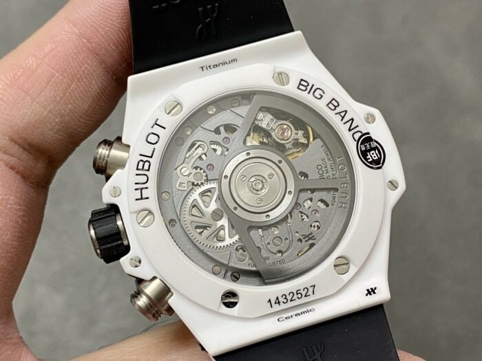 ウブロ ビッグバンコピー ウニコ ホワイトセラミック 441.HX.1171.RX クローンcal.HUB1280ムーブメント - 画像 (8)