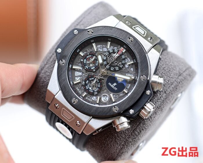ウブロコピービッグバン46mm VKクォーツムーブメント日本製 - 画像 (3)