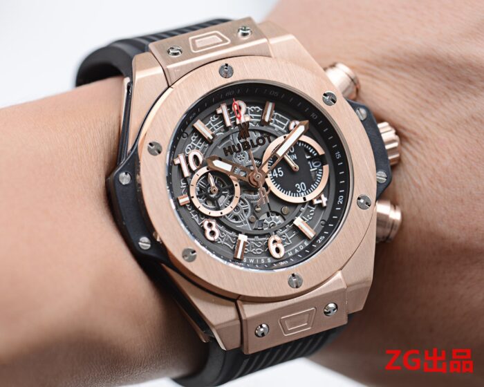 ウブロレプリカ時計ビッグバンウニコ46mm VKクォーツムーブメント日本製 - 画像 (1)