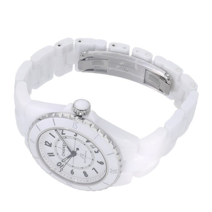 シャネル J12コピー時計 ホワイトセラミック 38mm H5700クローン Cal.12.1ムーブメント - 画像 (4)