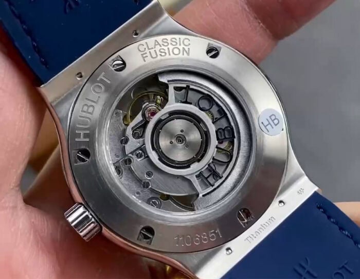 ウブロ クラシックフュージョン チタニウム ブルー 542.NX.7170.LR クローン cal.HUB1110ムーブメント【HB工場出品】 - 画像 (10)
