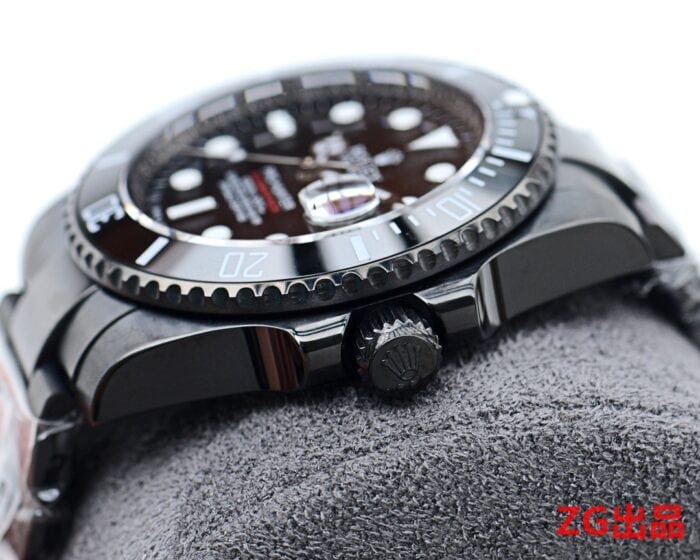 ロレックス サブマリーナー偽物 PVD MIYOTA 8215 自動巻き ムーブメント - 画像 (7)