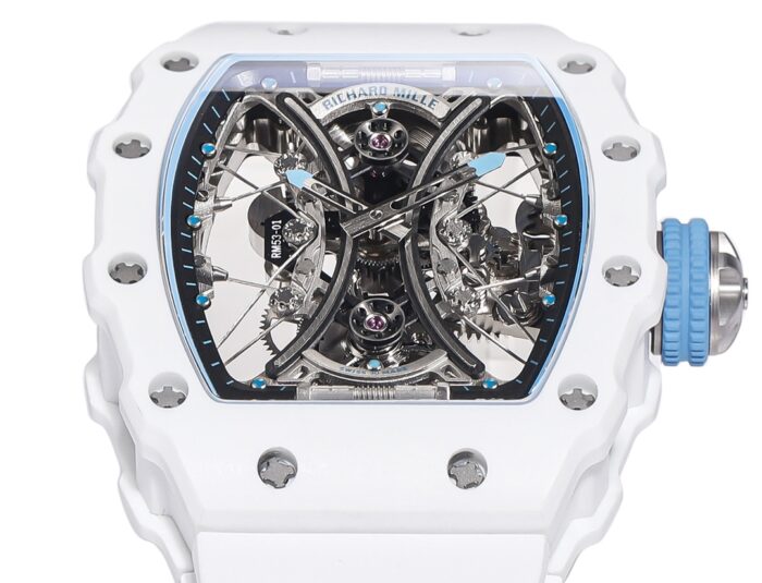 リシャール ミル RM53-01コピー時計クローン Cal.RM53-01トゥールビヨン手巻きムーブメント - 画像 (3)