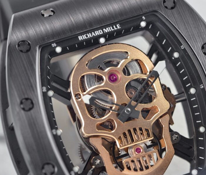 スーパーコピー時計リシャール ミルRM 52-01セラミック クローン cal.RM052トゥールビヨン手巻き - 画像 (4)