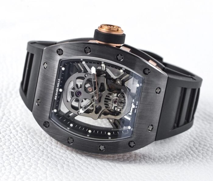 リシャール ミルRM 52-01レプリカ製品 クローン cal.RM052トゥールビヨン手巻き - 画像 (5)