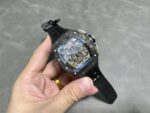 リシャールミルRM11-03コピー オートマチック フライバッククロノグラフ カーボンTPT  Cal.RMAC3 - 画像 (5)