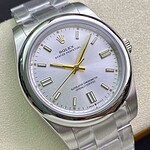 ロレックス オイスターパーペチュアル 124300コピー時計 41mm シルバーAsianムーブメント