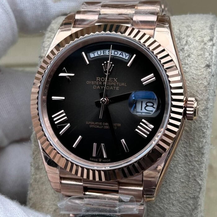 ロレックスコピーデイデイト40mm 228235 クローンCal.3255ムーブメント - 画像 (3)