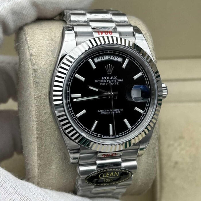 ロレックスデイデイトコピー 228239、40mm クローンCal.3255ムーブメント - 画像 (3)