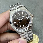 ヴァシュロンコンスタンタンレプリカ製品オーヴァーシーズ 4500V/110A-B146 41mm ブラウン クローンCal.5100ムーブメント
