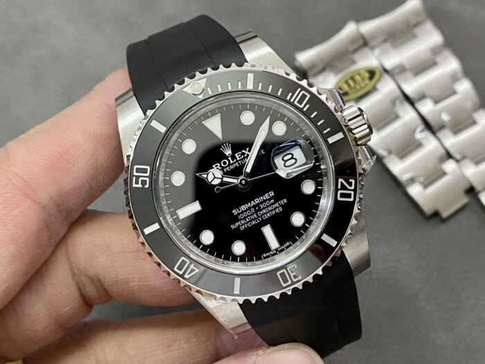 ロレックス サブマリーナ 126610LNコピー ラバーストラップ 41mm Asian自動巻きムーブメント - 画像 (3)