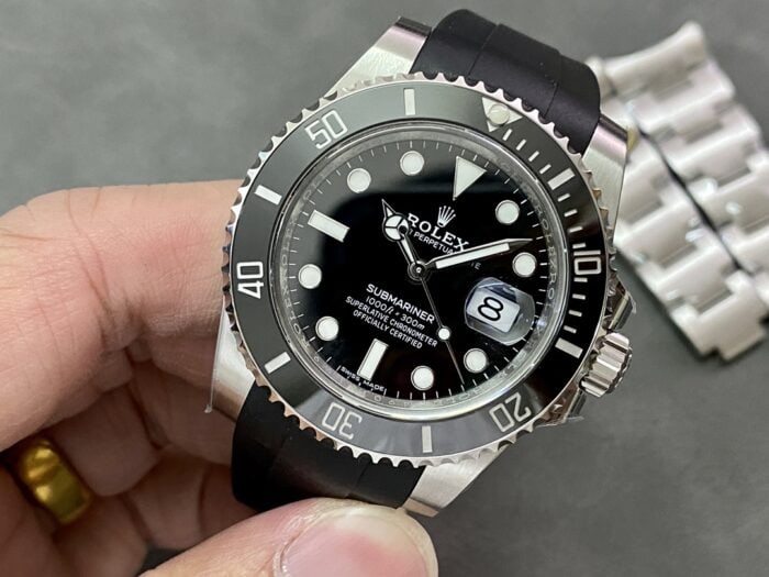 ロレックス サブマリーナ 126610LNコピー ラバーストラップ 41mm Asian自動巻きムーブメント - 画像 (1)