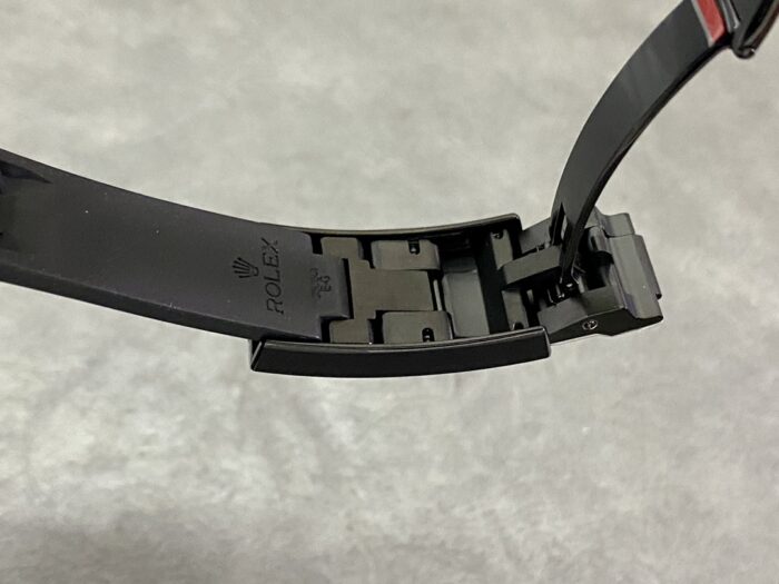 ロレックス ブレイケン サブマリーナ 116610偽物 ブラック ダイヤル DLC 40mm Asian自動巻きムーブメント - 画像 (9)
