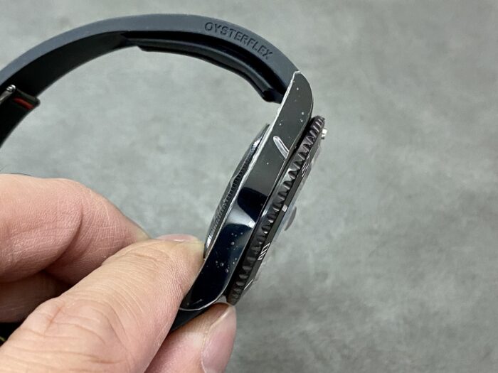 ロレックス ブレイケン サブマリーナ 116610偽物 ブラック ダイヤル DLC 40mm Asian自動巻きムーブメント - 画像 (5)