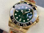ロレックス GMT マスター II 116718LN 偽物時計オイスターブレスレット グリーンダイヤル 40mm