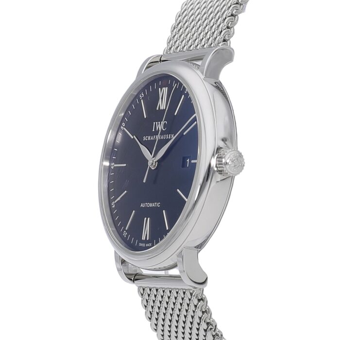 IWC ポートフィノ オートマティック ブラック IW356506コピー時計 クローンCal.35111ムーブメントZF工場 - 画像 (2)