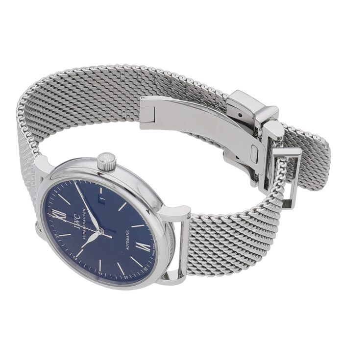 IWC ポートフィノ オートマティック ブラック IW356506コピー時計 クローンCal.35111ムーブメントZF工場 - 画像 (5)