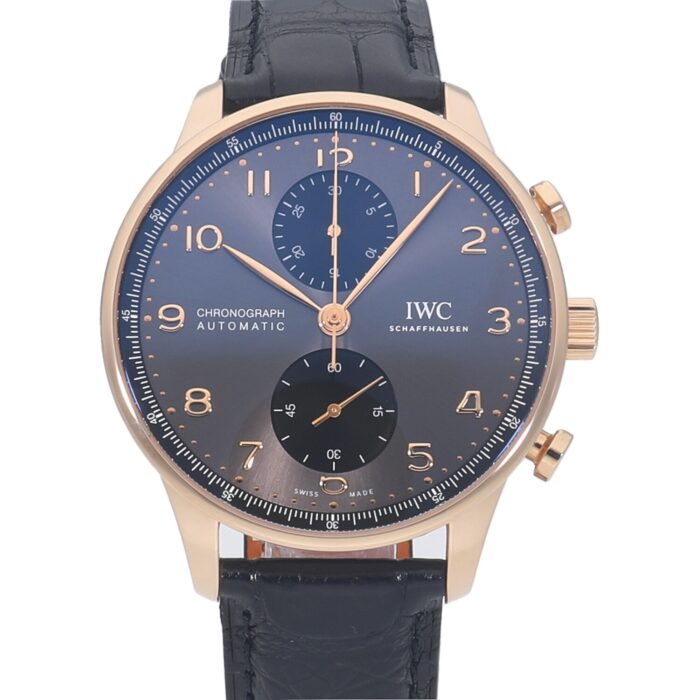 IWC ポルトギーゼ クロノグラフ スレートグレー IW371610コピー時計 クローンCal.69355ムーブメントZF工場 - 画像 (1)