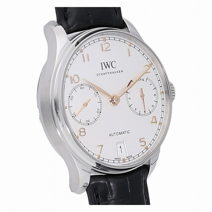 IWC ポルトギーゼ オートマティック 7デイズ パワーリザーブ 金針 IW500704コピー時計 クローンCal.52010ムーブメントZF工場 - 画像 (5)