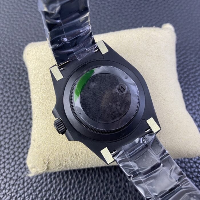 ロレックスレプリカ時計 サブマリーナ 116610LV PVD-DLC ステンレススチール カーボンファイバーベゼル グリーンダイヤル - 画像 (8)