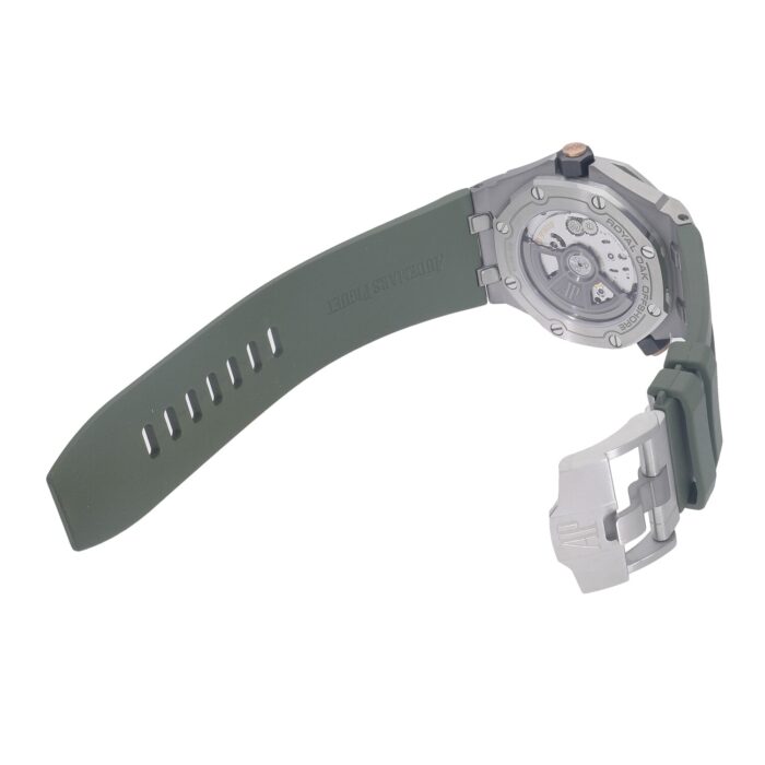 オーデマピゲ ロイヤル オーク オフショア ダイバー カーキグリーン 15720ST.OO.A052CA.01クローンCal.4308ムーブメントZF工場 - 画像 (6)