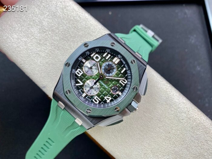 オーデマピゲスーパーコピー時計ロイヤルオーク オフショアクロノ 44mm 26405CE.OO.A056CA.01 クローンCal.3126ムーブメント - 画像 (2)