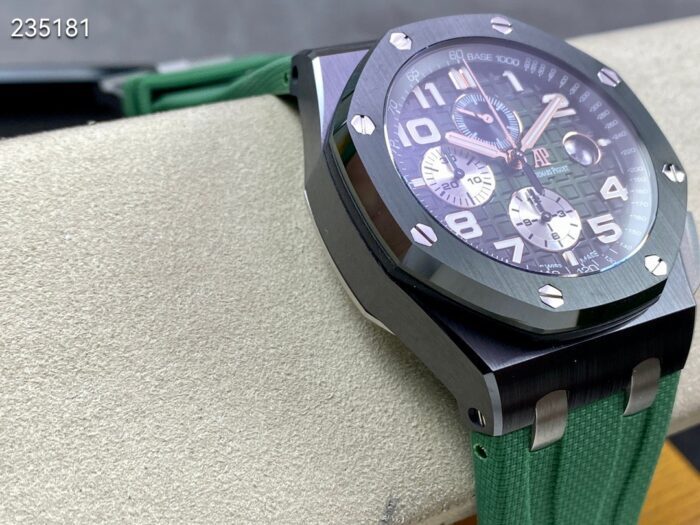 オーデマピゲスーパーコピー時計ロイヤルオーク オフショアクロノ 44mm 26405CE.OO.A056CA.01 クローンCal.3126ムーブメント - 画像 (7)