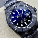 ロレックス サブマリーナ Diw 116610偽物 PVD-DLC ステンレススチール カーボンファイバーベゼル ブルーダイヤル