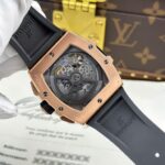 ウブロコピースピリット オブ ビッグ・バンキングゴールド ブルー642.OX.7180.RXcal. HUB4700ムーブメント BBF工場 - 画像 (9)