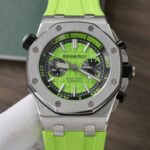 オーデマ ピゲ ロイヤル オーク スーパーコピーオフショア ダイバー クロノグラフ グリーン 26703ST.OO.A038CA.01