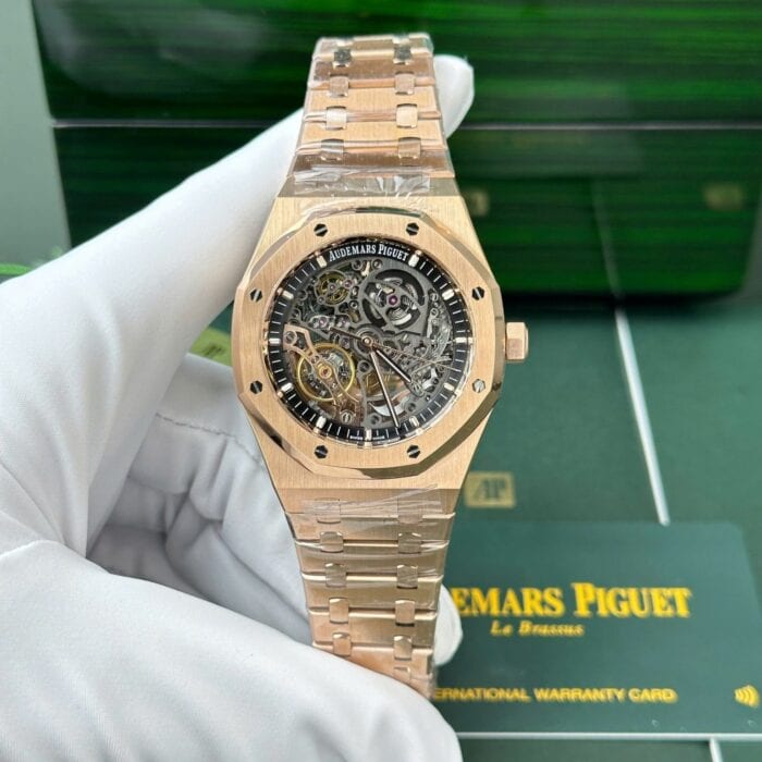 オーデマ・ピゲ ロイヤルオークコピー ダブルバランスホイール オープンワーク 15407OR.OO.1220OR.01 THB工場 - 画像 (2)