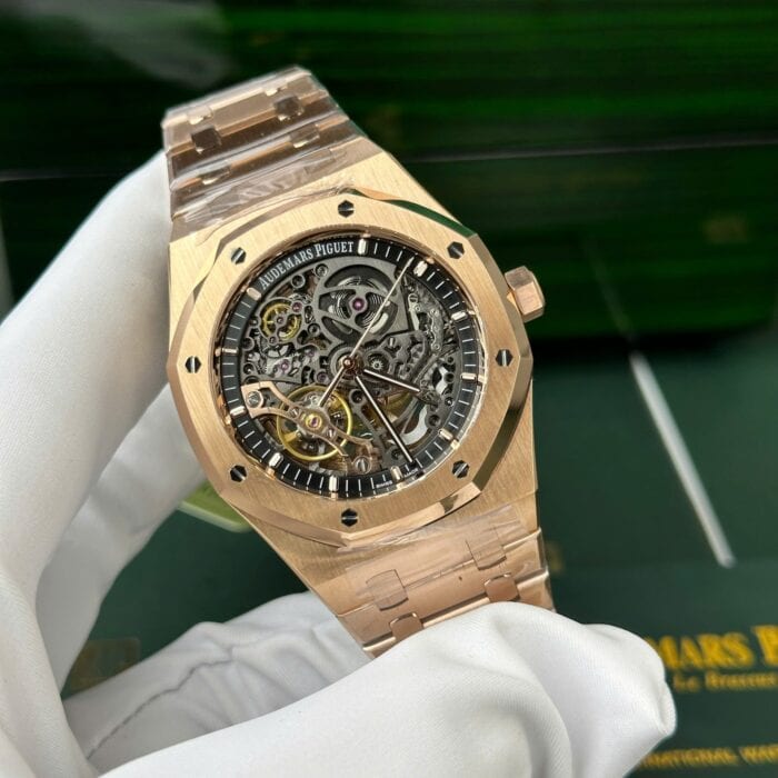 オーデマ・ピゲ ロイヤルオークコピー ダブルバランスホイール オープンワーク 15407OR.OO.1220OR.01 THB工場 - 画像 (3)