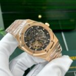オーデマ・ピゲ ロイヤルオークコピー ダブルバランスホイール オープンワーク 15407OR.OO.1220OR.01 THB工場