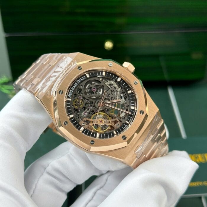 オーデマ・ピゲ ロイヤルオークコピー ダブルバランスホイール オープンワーク 15407OR.OO.1220OR.01 THB工場 - 画像 (1)