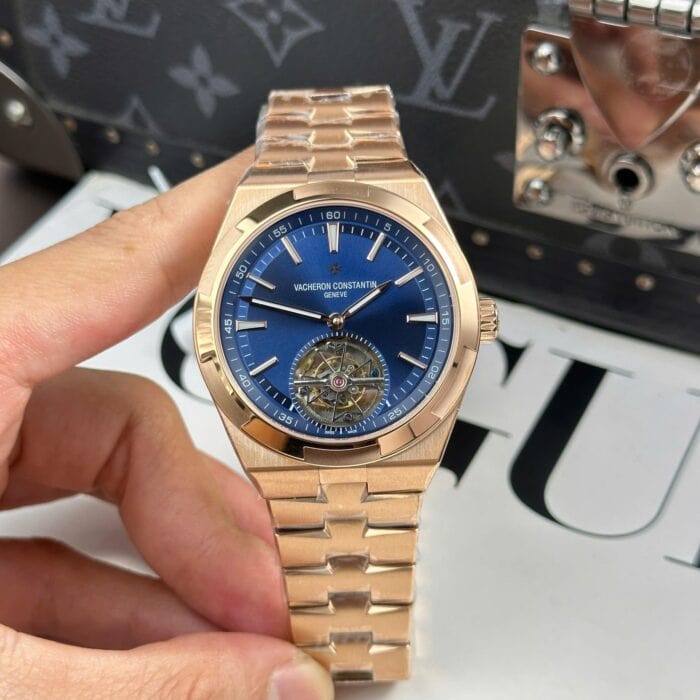 ヴァシュロン・コンスタンタンスーパーコピーオーヴァーシーズ・トゥールビヨン 6000V 18Kピンクゴールド - 画像 (2)