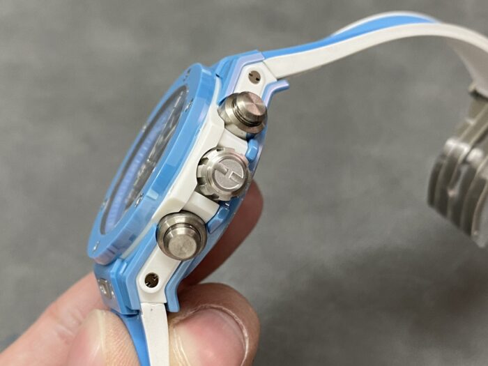 ウブロ ビッグバンスーパーコピー ウニコ スカイブルー 441.EX.5120.RX 42mm クローンCal.HUB1280ムーブメントBBF工場 - 画像 (7)