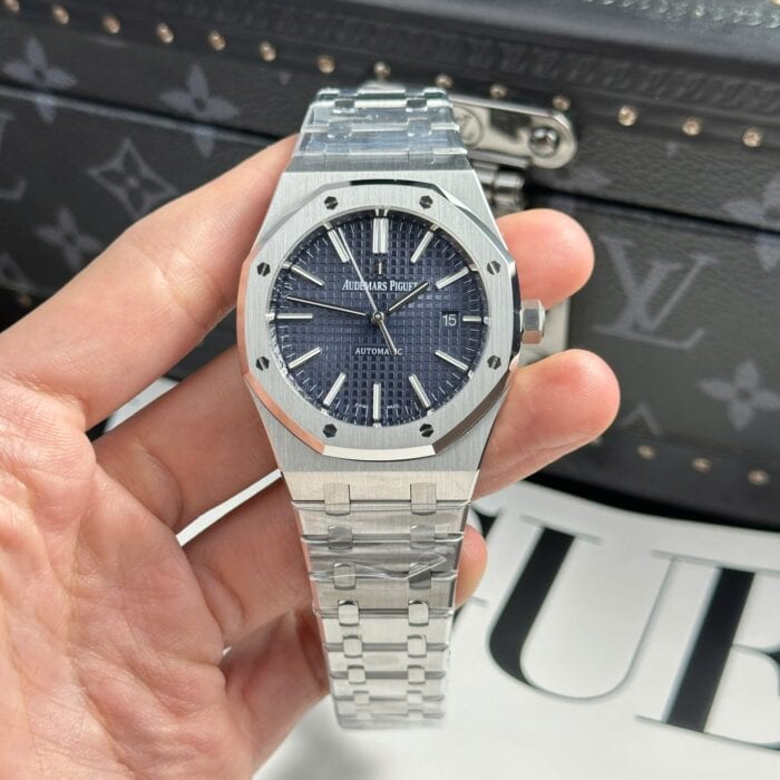 オーデマ ピゲ ロイヤルオークスーパーコピー15400ST Blue文字盤 41mm APS工場 - 画像 (2)
