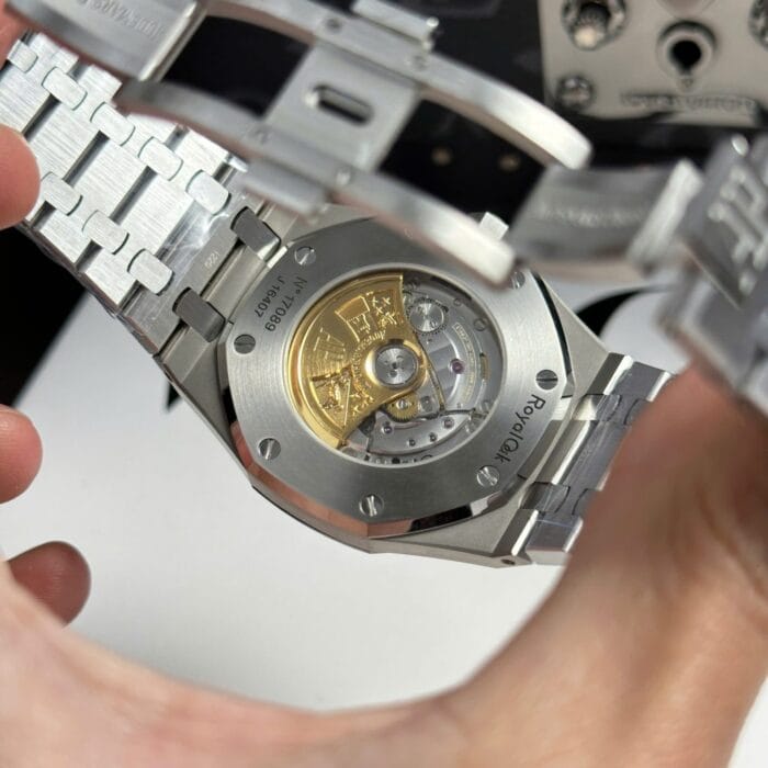 オーデマ ピゲ ロイヤルオークスーパーコピー15400ST Blue文字盤 41mm APS工場 - 画像 (11)