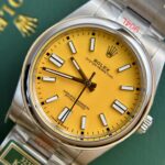 ロレックスコピー オイスターパーペチュアル 41 124300 Yellow Cal.3230 ムーブメントKing工場