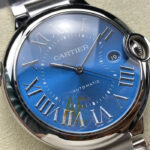 カルティエバロン ブルーコピーWSBB0061 42mm Asian2824-2ムーブメント - 画像 (3)