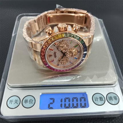 ロレックス デイトナスーパーコピー116595rbow cal.4130ムーブメント